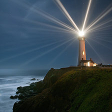 Схема вышивки «lighthouse»