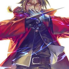 Схема вышивки «Эдвард Эльрик»