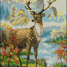 Схема вышивки «tiesiog grazu»