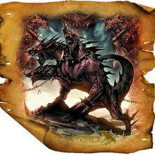 Схема вышивки «цербер»