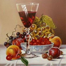 Схема вышивки «натюрморт»