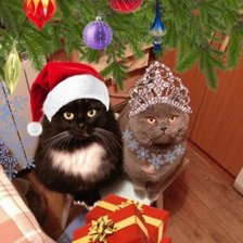 Схема вышивки «С Новым годом!»