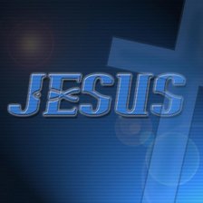 Схема вышивки «Иисус»