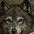 Предпросмотр схемы вышивки «девушка с волком» (№1100226)