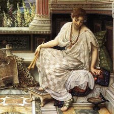 девушка с птицей