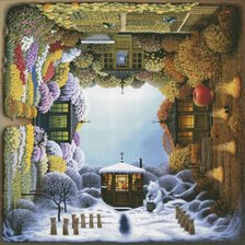 Схема вышивки «Heaven and Earth Designs Four seasons»