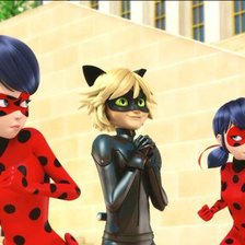 Схема вышивки «Леди Баг 2»