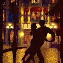 Схема вышивки «танго»