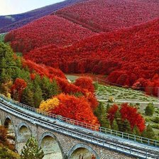 Схема вышивки «Пейзаж»