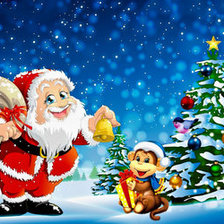 Схема вышивки «С новым годом!!!»