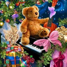 Схема вышивки «Новый год»