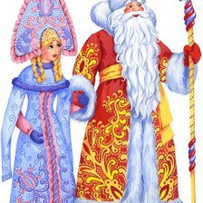 Схема вышивки «Новый год»