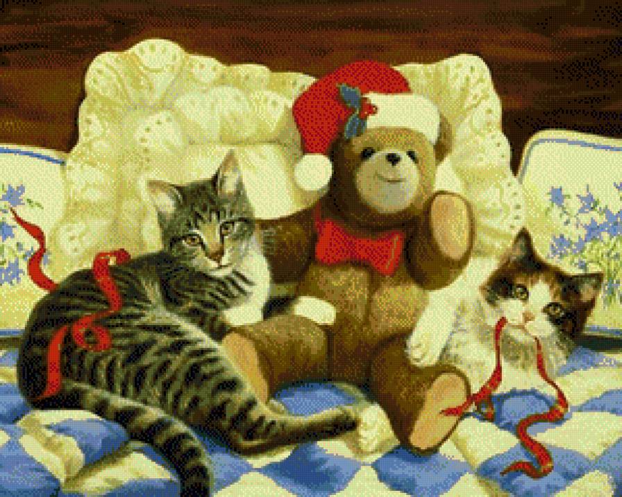 Веселые друзья - коты - предпросмотр