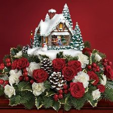 Схема вышивки «Рождество»