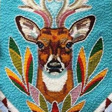 Схема вышивки «Олень»