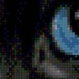 Предпросмотр схемы вышивки «Кот готовится к прыжку» (№1101690)