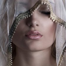 Схема вышивки «девушка»