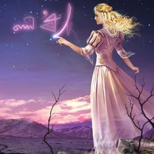 Схема вышивки «Звездное небо»