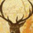 Предпросмотр схемы вышивки «олени» (№1102530)