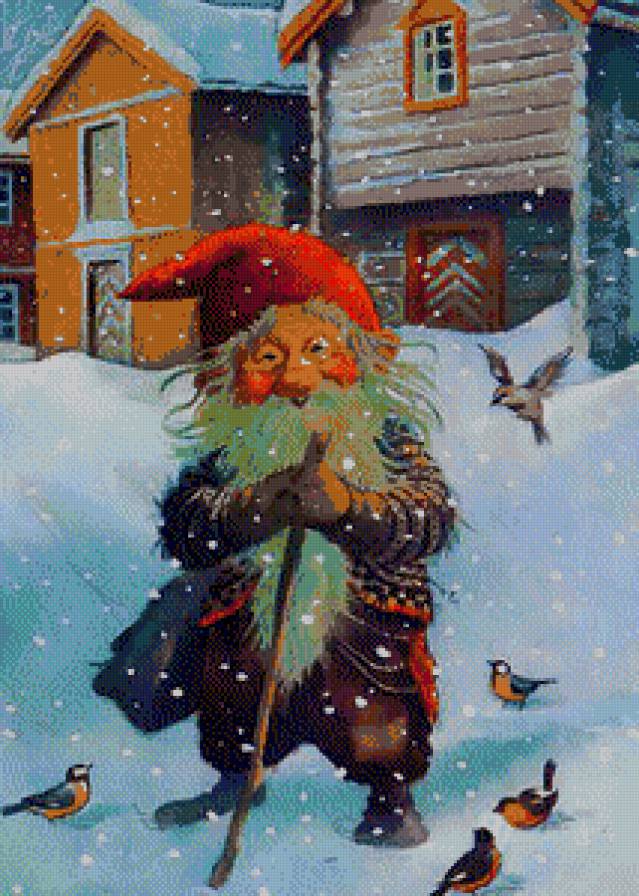 Рождество - праздник, снег. - предпросмотр