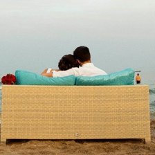 Схема вышивки «Свадьба на море»