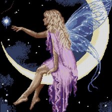 Схема вышивки «фея»