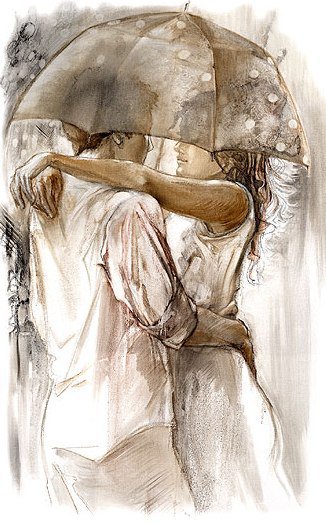 Акварель в стиле ланартэ(по просьбе sayan15rus,для палитры гамма - акварель, абстракция, живопись - оригинал