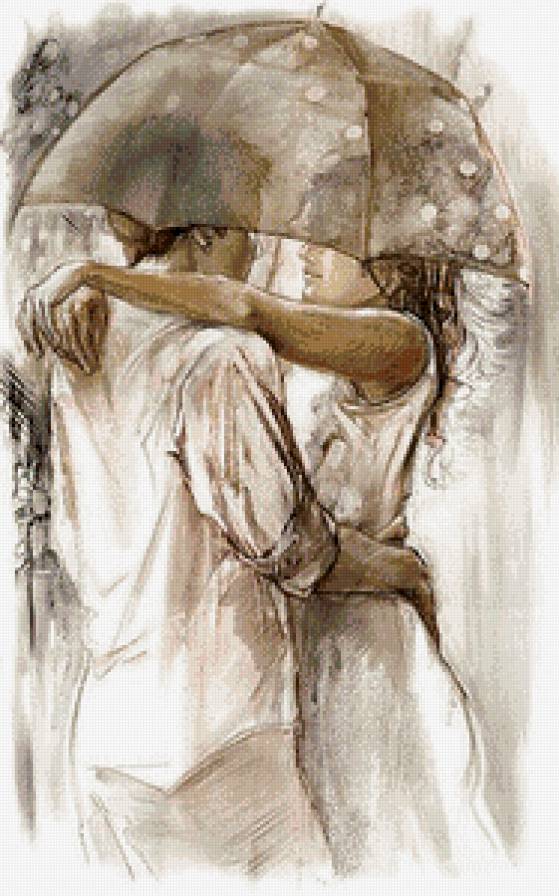 Акварель в стиле ланартэ(по просьбе sayan15rus,для палитры гамма - акварель, живопись, абстракция - предпросмотр