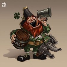 Схема вышивки «Леприкон»