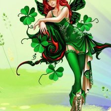 Схема вышивки «Леприкон»