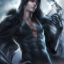 Схема вышивки «Мужчина»