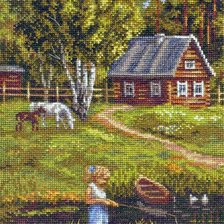 Схема вышивки «Летние каникулы»