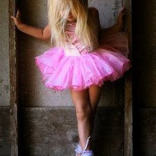 Схема вышивки «юная балерина»