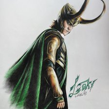 Схема вышивки «локи»