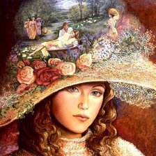 Схема вышивки «mergina»