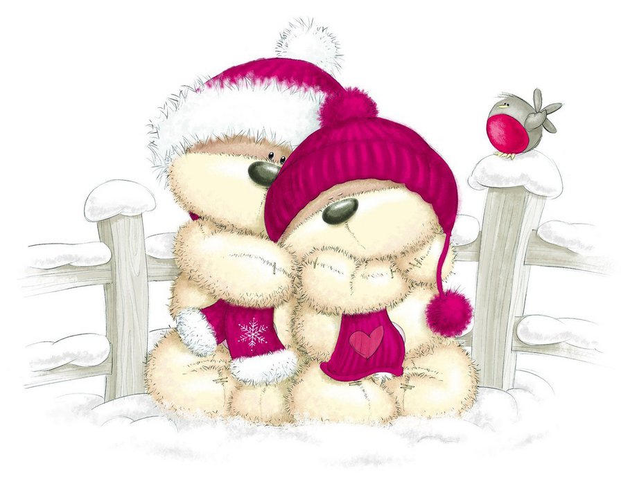 Парочка - мишка - оригинал