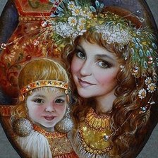 Схема вышивки «Красавицы»