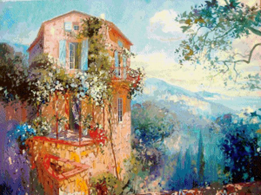 Лоран Перселье. Солнечные картины - лоран парселье, солнечный, день, пейзаж - предпросмотр