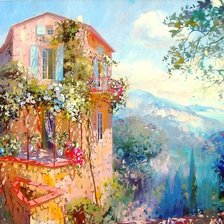 Схема вышивки «Лоран Перселье. Солнечные картины»