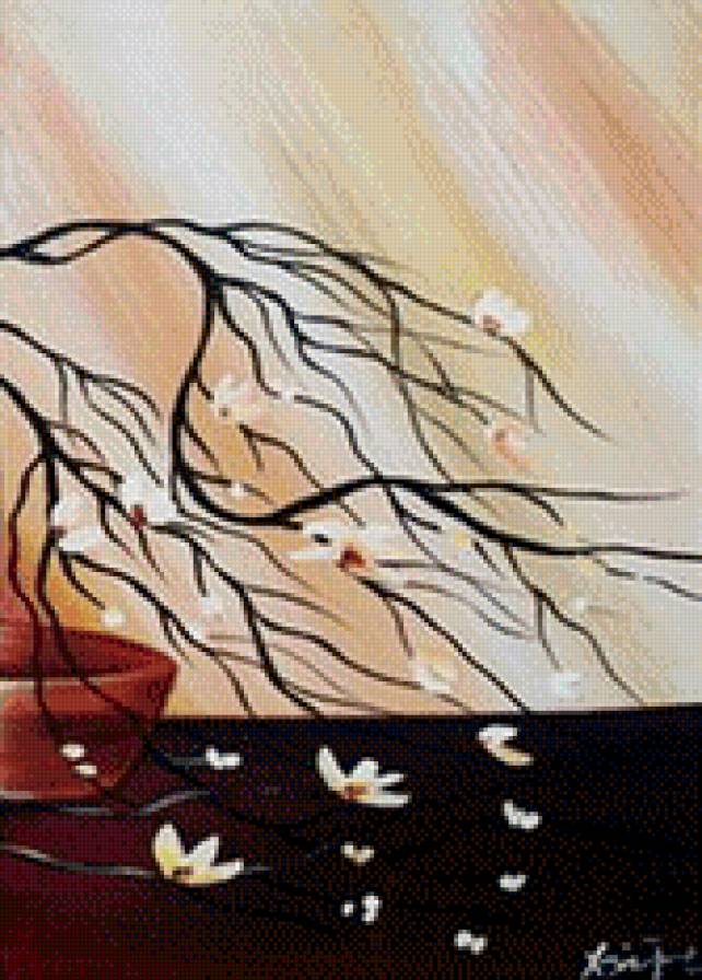 ветка вишни часть 3 - триптих - предпросмотр