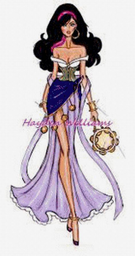 Эсмеральда - дисней - предпросмотр