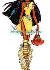 Схема вышивки «Пакохонтас»