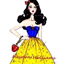 Схема вышивки «Белоснежка»