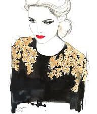 Схема вышивки «fashion»