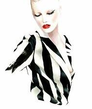 Схема вышивки «fashion»