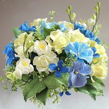 Схема вышивки «цветы»