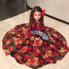 Схема вышивки «Цыганка»