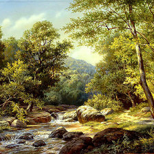 Лесная речка