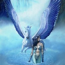 Схема вышивки «воин»