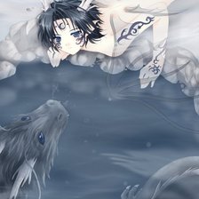 Схема вышивки «отражение»